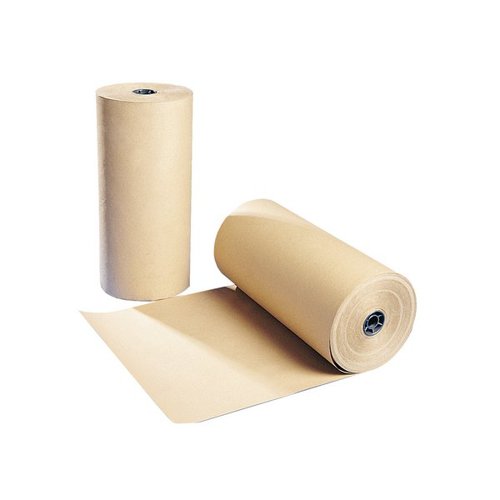 Polythene Coated Kraft Paper Roll 900mmx100m Brown 70080