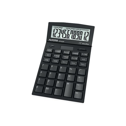 Q-Connect Large Table Top 12 Digit Calculator Grey KF15758 
