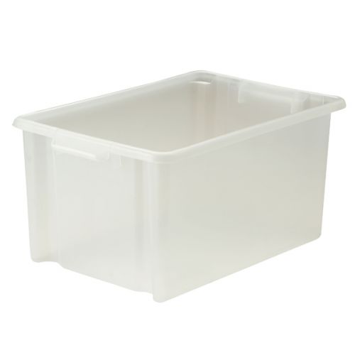Strata Jumbo Storemaster Box 48.5L Clear HW048-CLEAR