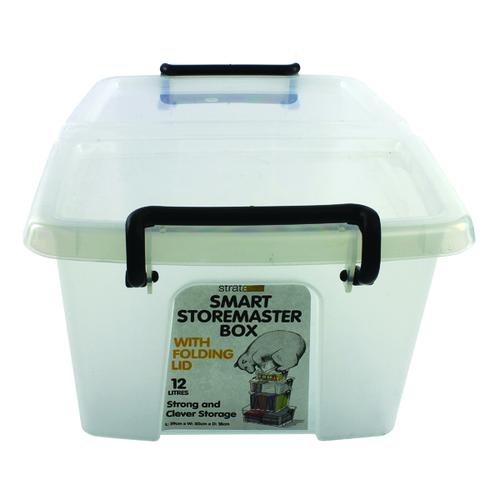 Strata Smart Box 12 Litre Clear (295 x 400 x 70mm) HW671