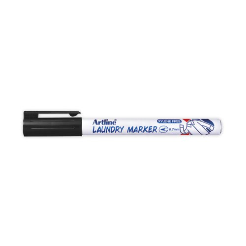 Artline 750 Laundry Marker Bullet Tip Fine Black (Pack of 12) A750 AR80450 Buy online at Office 5Star or contact us Tel 01594 810081 for assistance