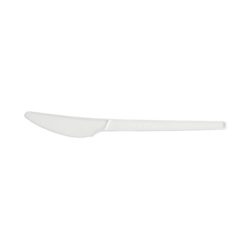 Planet Biodegradable and Compostable CPLA Cutlery Knife Pack 50 NHLCPLAK1000