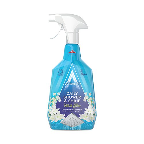 Astonish Daily Shower Cleaner 750ml Blue (Pack of 12) AST01031