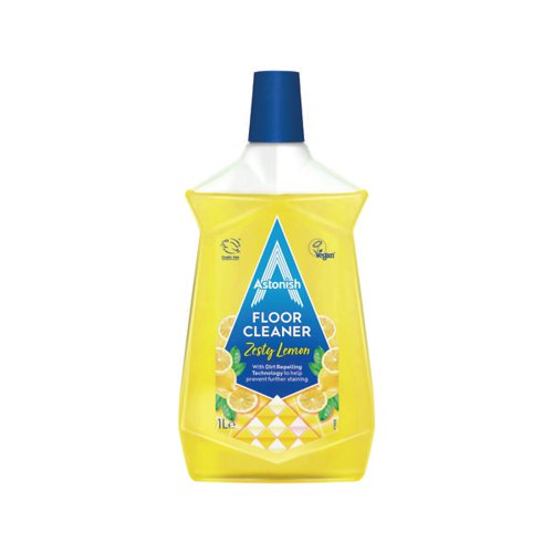 Astonish Floor Cleaner Zesty Lemon 1 Litre C2630 - The London Oil Refining Company - AST21182 - McArdle Computer and Office Supplies