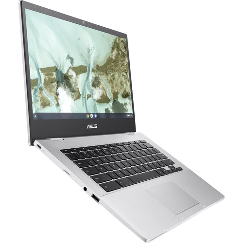 ASUS Chromebook N4020 14 Inch FHD Intel Celeron N 4GB LPDDR4-SDRAM 64GB Silver CX1400CMAEB0130 - ASU00562