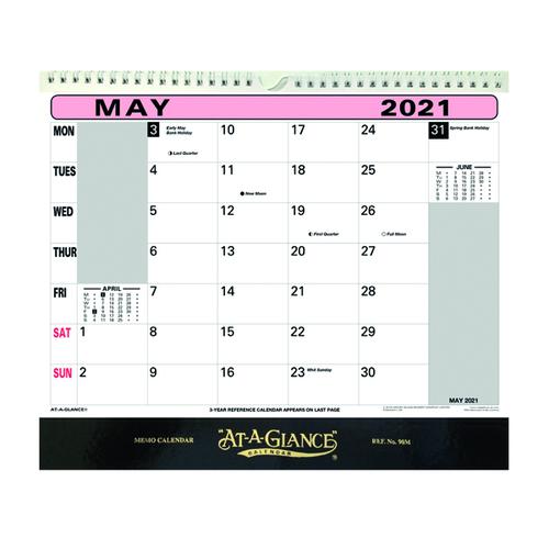 At-A-Glance Flip Over Wall Calendar 2021 90M21