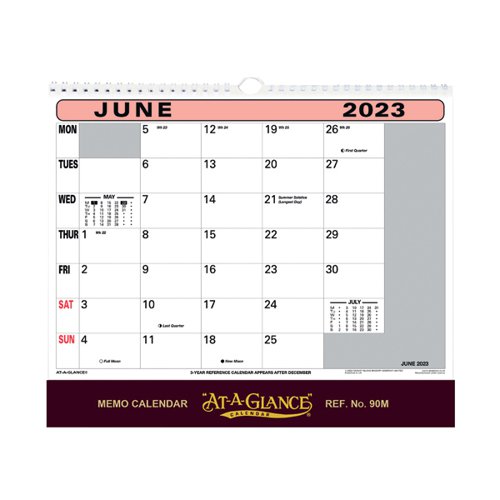 At-A-Glance Wall Calendar 2023 90M23