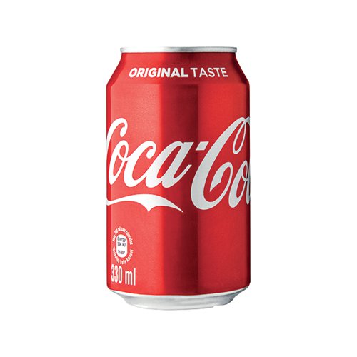 Coca-Cola Soft Drink 330ml Can (Pack of 24) 402002