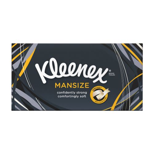 Kleenex Tissues for Men 2 ply White M02076 (90 tissues per box)