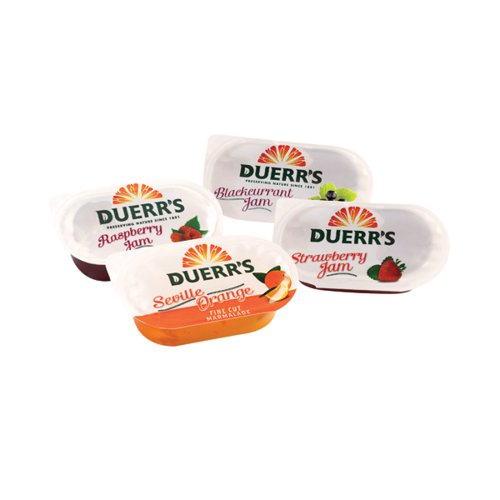 Duerrs Assorted Jam and Marmalade (Pack of 96) 70101257