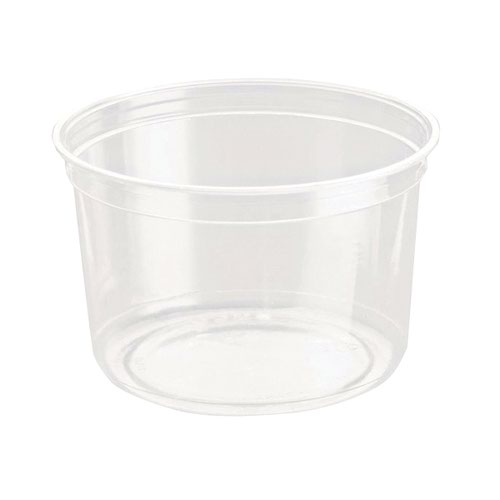 Caterpack Biodegradable rPET DeliGourmet Food Container 16oz (Pack of 50) RY10581 / DM16R
