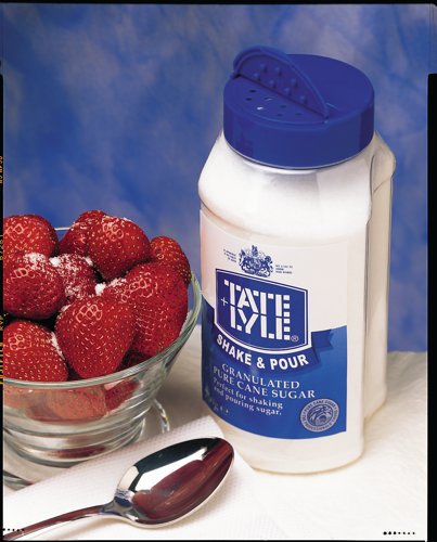 Tate and Lyle White Shake and Pour Sugar Dispenser 750g A03907 | AU10415 | Tate & Lyle
