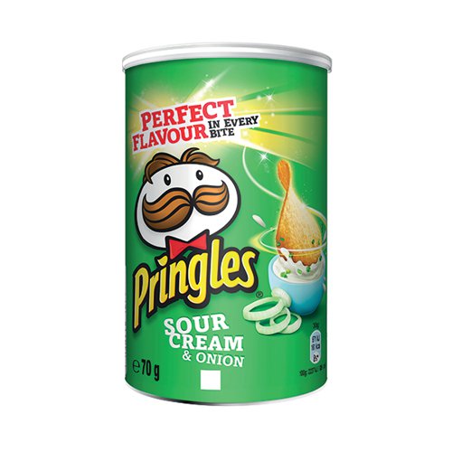 Pringles Sour Cream and Onion 70g (Pack of 12) FOPRI170