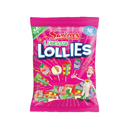 Swizzels Luscious Lollies 178g (Pack of 12) 77124