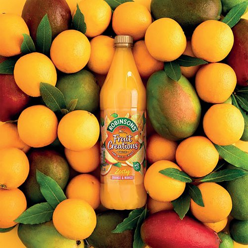 Robinsons Fruit Creations Orange and Mango 1L 0402120 Britvic Plc