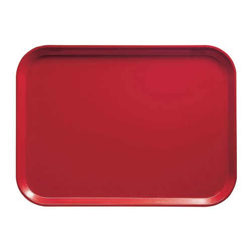 AU31259 | This cafeteria tray is an ideal addition to any catering or office environment. Either as an aide to alleviate the morning's round of drinks or to help during the lunch time rush, this tray helps eliminate the possibility of accidents when moving around the workplace. These red trays measure 46x36cm, are easily stackable for storage.