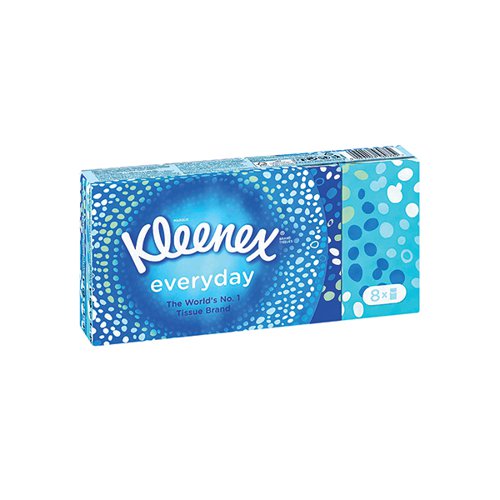 Kleenex Everyday Pocket Tissues (Pack of 144) 1102136 Facial Tissues AU56076