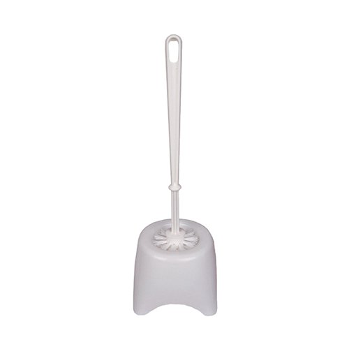 2Work Toilet Brush and Holder White AU91659 AU91659 Buy online at Office 5Star or contact us Tel 01594 810081 for assistance