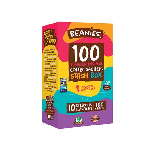 Beanies咖啡棒珍藏品种盒(每包100个)FOBEA034
