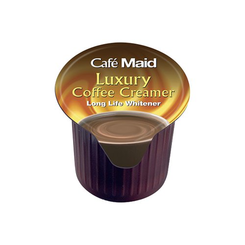 AU99478 | Luxury coffee creamer adds a rich and creamy taste to coffee. Individual 12ml pots can be stored safely at room temperature and the sealed design of each pot helps to ensure maximum quality for each and every drink. Perfect for caterers, hotels and offfice break areas, this pack contains 120 pots.