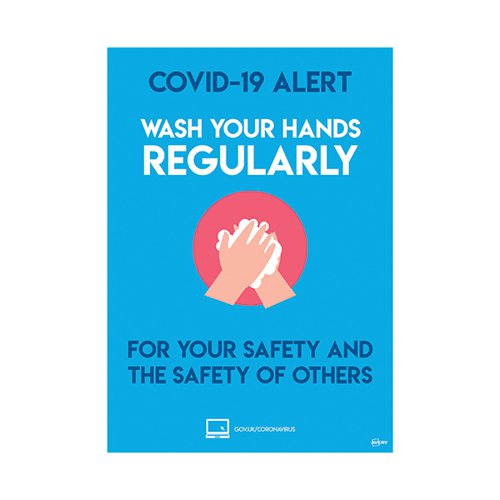 Avery Wash Hand Label 297x210mm A4 (Pack of 2) COVWHA4