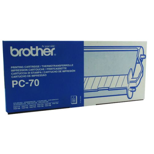 Brother Thermal Transfer Ribbon Cartridge and Refill PC70