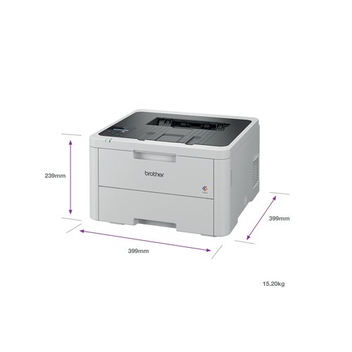 Brother HL-L3240CDW Colourful And Connected LED Laser Printer HLL3240CDWZU1 - Brother - BA23760 - McArdle Computer and Office Supplies