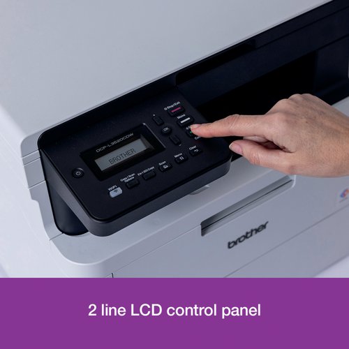 Brother DCP-L3520CDW Colourful and Connected LED 3-In-1 Laser Printer DCPL3520CDWZU1 - Brother - BA23890 - McArdle Computer and Office Supplies