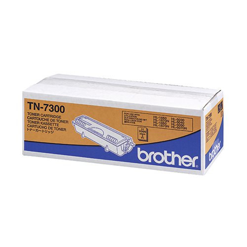 Brother TN7300 Black Laser Toner Cartridge TN-7300