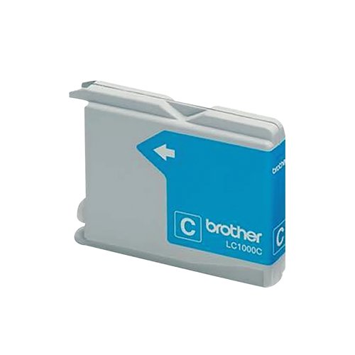 Brother LC1000C Inkjet Cartridge Cyan LC1000C - BA64390