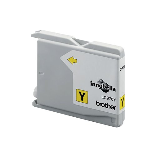 Brother LC970Y Inkjet Cartridge Yellow LC970Y