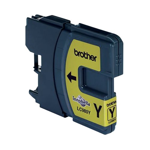 BA65965 Brother LC980Y Inkjet Cartridge Yellow LC980Y