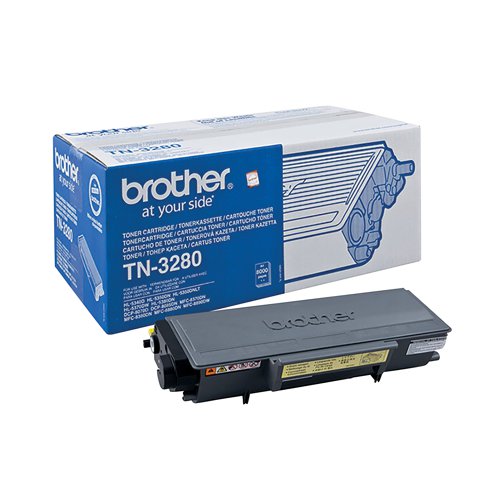 Brother TN-3280 Toner Cartridge High Yield Black TN3280