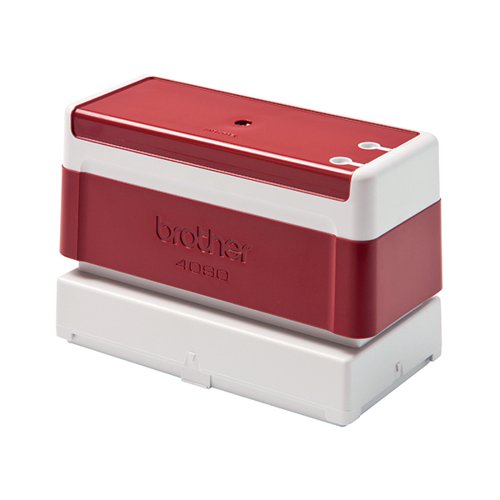 Brother PR4090R Stamp 90 x 40mm Red (Pack of 6) PR4090R6P