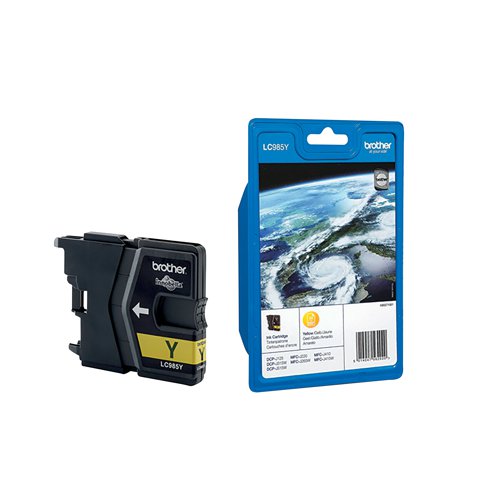 Brother LC985Y Inkjet Cartridge Yellow LC985Y - BA67544