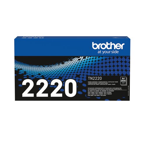 Brother TN-2220 Toner Cartridge High Yield Black TN2220 - BA68286