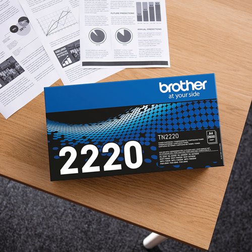 BA68286 Brother TN-2220 Toner Cartridge High Yield Black TN2220