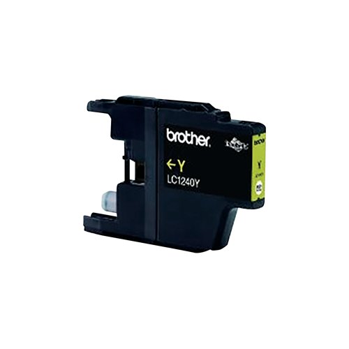 Brother LC1240Y Inkjet Cartridge Yellow LC1240Y - BA69403
