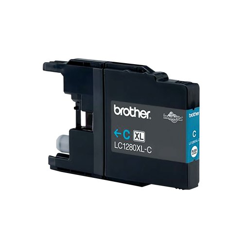 Brother LC1280XLC Inkjet Cartridge High Yield Cyan LC1280XLC