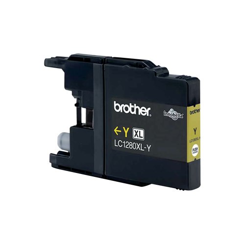 Brother LC1280XLY Inkjet Cartridge High Yield Yellow LC1280XLY Inkjet Cartridges BA69407