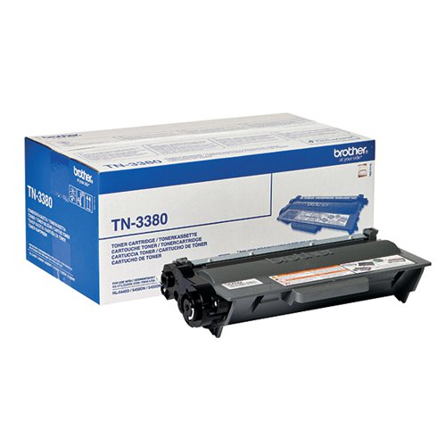 Brother TN-3380 Toner Cartridge High Yield Black TN3380