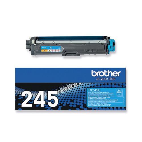Brother TN-245C Toner Cartridge High Yield Cyan TN245C