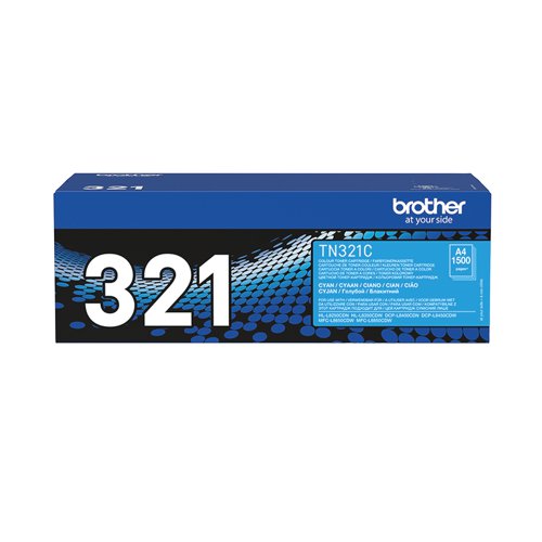 Brother TN-321C Toner Cartridge Cyan TN321C - BA73498