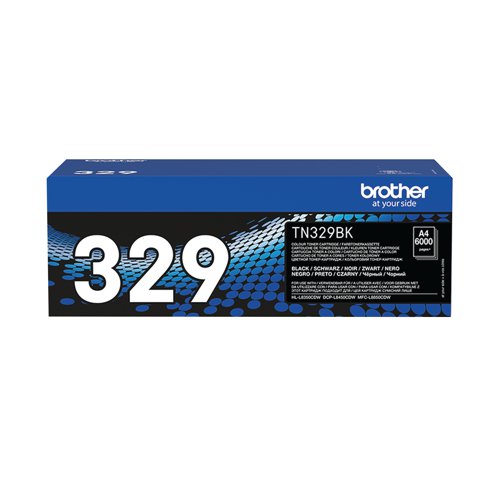 Brother TN-329BK Toner Cartridge Super High Yield Black TN329BK - BA73505