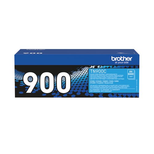 BA73510 Brother TN-900C Toner Cartridge Super High Yield Cyan TN900C