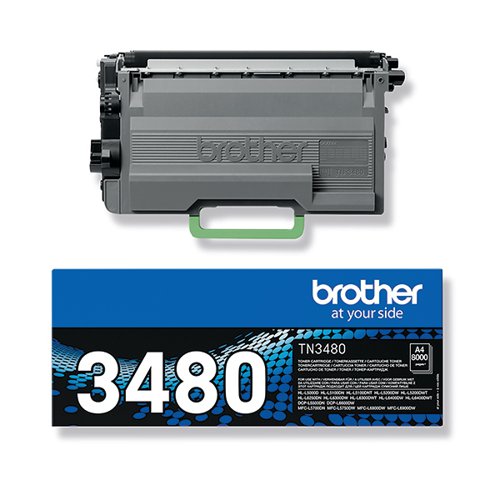 Brother TN-3480 Toner Cartridge High Yield Black TN3480