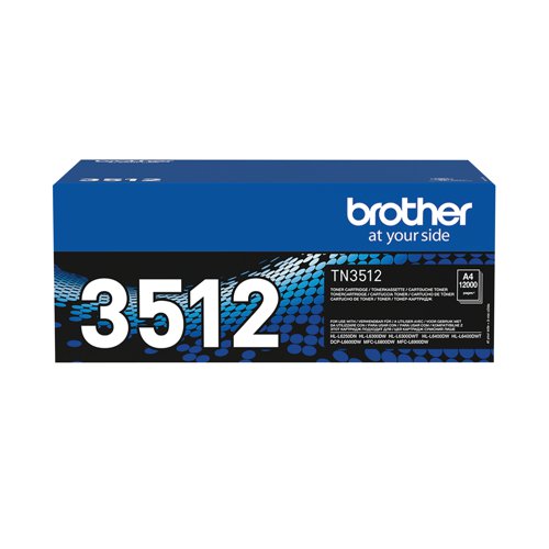 Brother TN-3512 Toner Cartridge Super High Yield Black TN3512