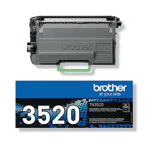 Brother ultra High Yield Toner TN3520 Page yield 30000