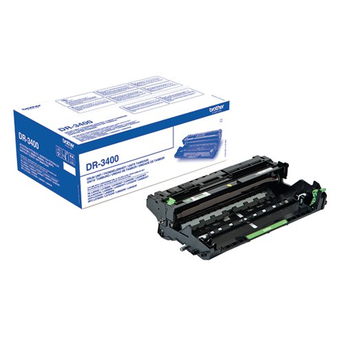 Brother DR-3400 Drum Unit Page yield up to 30000