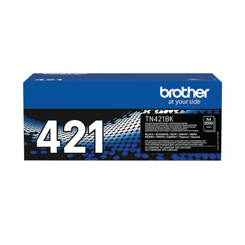 Brother TN-421BK Toner Cartridge Black TN421BK - BA77153